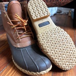 EXCELLENT Gore-Tex Bean Boots 8” with sheepskin insoles, women’s 10M (G …